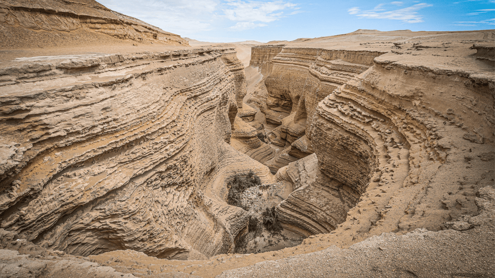 cañón de los perdidos en Perú