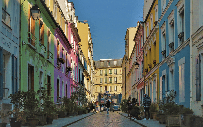 Rue Crémieux en París