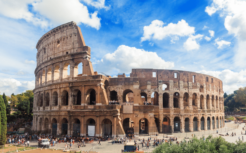 El Coliseo en Italia