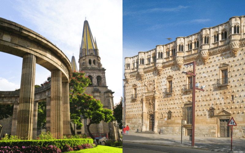 ciudades con el mismo nombre: Guadalajara (México) y Guadalajara (España)