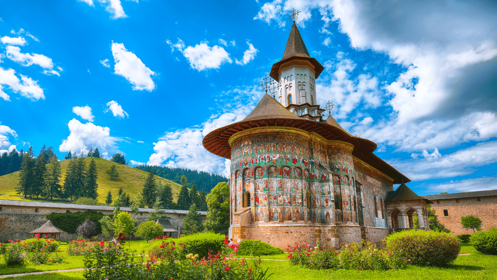 Monasterios pintados de Bucovina