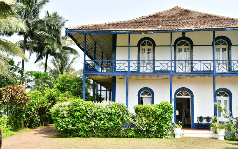 Edificio conocido como Roça São João, en el pueblo de Santa Cruz