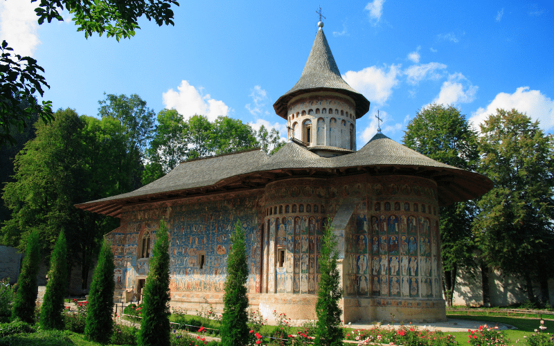 Monasterio de Voronet, monasterios pintados de Bucovina