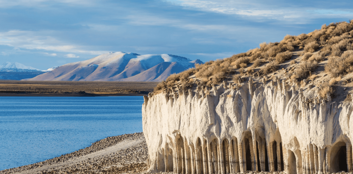 Crowley Lake Stone Columns